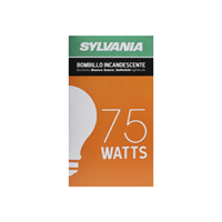 Bombillo Opaco Corriente 75 W Sylvania
