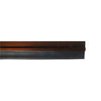 Burlete Pvc Hule #4 2000 Negro