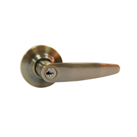 Cerradura Manija Con Llave Bronce Dover Yale