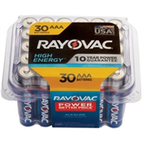Bateria Alcalina AAA 30 Unidades Rayovac