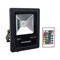 Reflector Jeta 10 Led Con Control Colores Rgb 10 W Sylvania