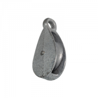 Roldana Sencilla Galvanizada 1"