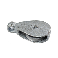 Roldana Sencilla Galvanizada 1 1/2"