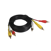Cable Audio-Video Rca Stereo 6 ft / 1.8 m Miyako