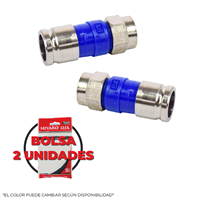 Fitting Coaxial Presion 2 Unidades Miyako