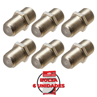 Union Hembra Coaxial 6 Unidades Miyako