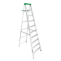 Escalera Tijera Aluminio 10 Peldaños 175 Kg Cuprum