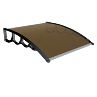 Alero Cafe 125 X 150 cm Soporte Negro
