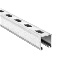 Riel Unistrut 1 5/8 x 1 5/8 x 3 m
