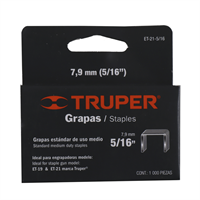 Grapa 5/16" 1000 Piezas Truper