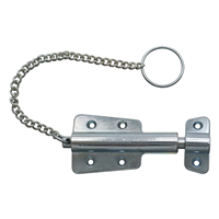 Picaporte Con Cadena 4" Galvanizado Gato