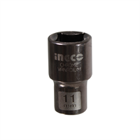 Cubo Espiga 1/2" 6 Puntos 11 mm Ingco