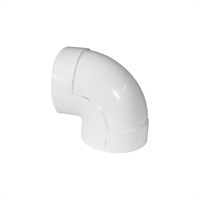 Codo Canoa Pvc Blanco 50 mm X 90° Durman