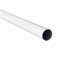 Tubo Bajante Canoa Pvc Redondo Blanco 50 mm X 6 m Durman