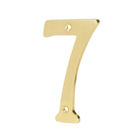 Numero Casa #7 Dorado Hermex