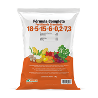 Fertilizante 18 5 15 6 0,2 7,3 Granulado Formula Complet 2Kg