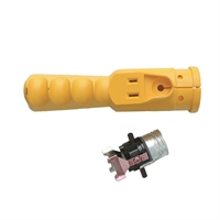 Repuesto Ext. Mecanico Puno Amarillo #1071 15A 125V Eagle