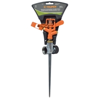 Aspersor Metalico 2 Vias Con Estaca Metalica Truper