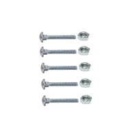 Tornillo Carroceria Galva C/Tuerca 1/4 X 1" 5 Unidades