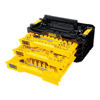 Cubo y Herramienta 203 Piezas Stanley