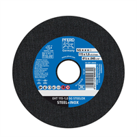 Disco Corte Metal Inoxidable Plano 4 1/2" X 1 mm Caballito