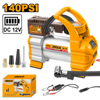 Compresor Mini Carro 140 Psi 12V Ingco