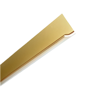 Angular Aluminio Dorada 1 1/2 x 1 1/2" x 2 m