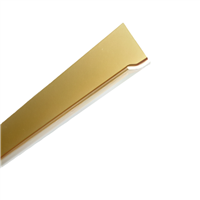 Angular Aluminio Dorada 3/4 x 3/4" x 2 m