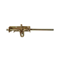 Picaporte Al Piso Soldable Galvanizado 12 1/4" Grossor