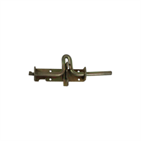 Picaporte Al Piso Soldable Galvanizado 8 1/2" Grossor