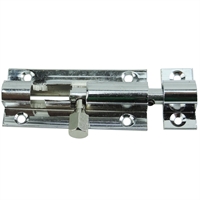 Picaporte Cromado 4" Diamond