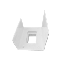 Boquilla Canoa Pvc Rectangular Lisa Alto Caudal