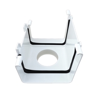 Boquilla Canoa Pvc Redondo Lisa Alto Caudal 100 mm