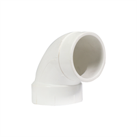 Codo Espiga Pvc Sanitario Grueso S-40 50 mm X 90°