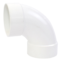 Codo Canoa Pvc Blanco 100 mm X 90° Amanco
