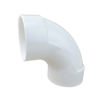 Codo Sanitario Delgado Pvc 31 mm X 90°