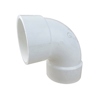 Codo Sanitario Grueso Pvc S-40 31 mm X 90°