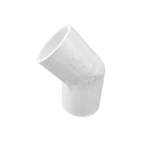 Codo Sanitario Grueso Pvc S-40 75 mm X 45°