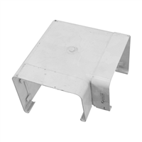Esquinero Canoa Pvc Interno Lisa Alto Caudal