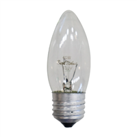 Bombillo Torpedo E 12 40 W Claro Incandescente