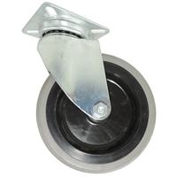 Rueda Giratoria Goma Gris 100 X 24 mm 60 Kg Arsa