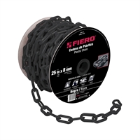 Cadena Plastica Negra 8 mm X Metro Truper