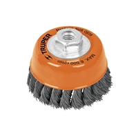 El Lagar: Ferreteria y materiales para construccion: HERRAMIENTAS: Cepillo Acero Copa Trenzado 5/8 X 3" Truper
