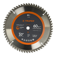 Disco Sierra Madera 10" X 5/8" 60 Dientes Truper