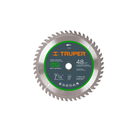 Disco Sierra Madera 7.1/4" X 5/8" 48 Dientes Truper