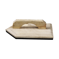 Plancha Madera Esquinas Con Hule Albañil
