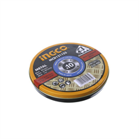 Disco Corte Metal Inox 4 1/2" X 1.2 mm 10 Unidades Ingco
