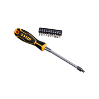 Desatornillador Flexible Con Punta 12 Piezas Ingco