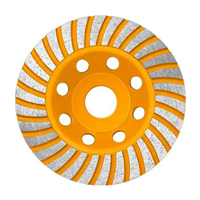 Copa Diamante Turbo De 4 X 7/8" P/ Desb De Mármol,concreto Y Bloque