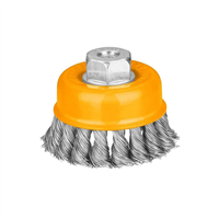 Cepillo Acero Copa Trenzado 5/8 X 4" Ingco